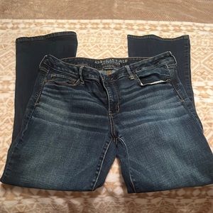 American Eagle skinny kick jeans